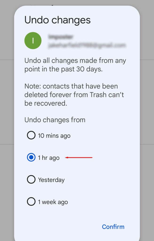 How to Restore Contacts on Android image 6