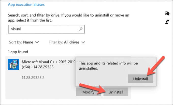 How to Fix a “vcruntime140.Dll Is Missing” Error on Windows 10 image 6