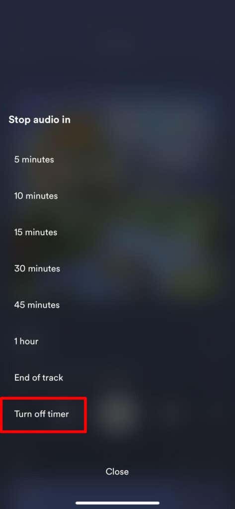 How to Use the Spotify Sleep Timer image 7