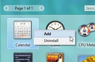 add gadget