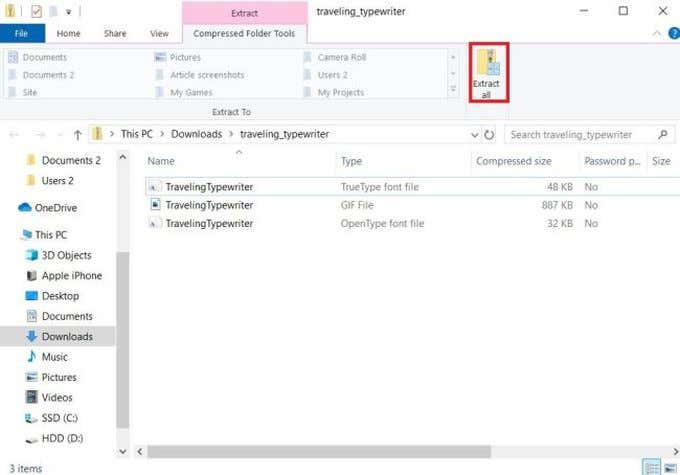 How To Add New Fonts To Microsoft Word image 4