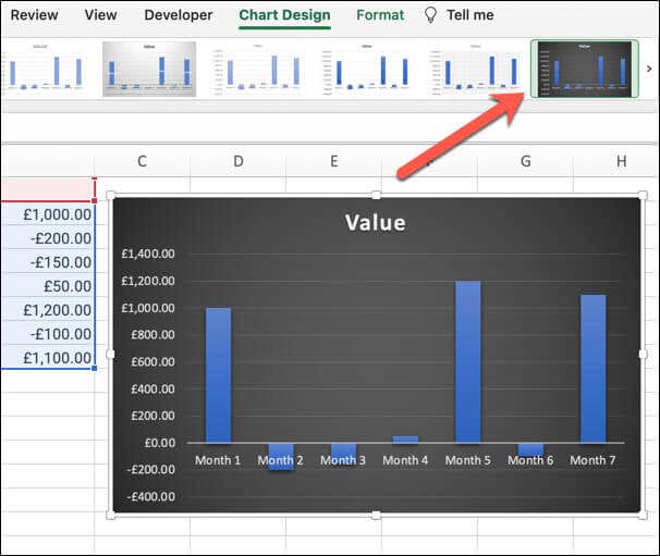 How to Create a Waterfall Chart in Microsoft Excel image 7