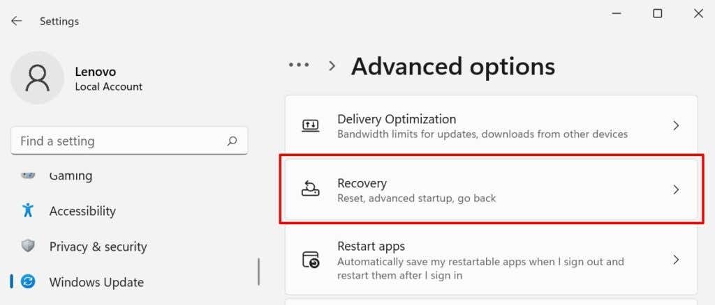 How to Factory Reset Windows 11 image 4