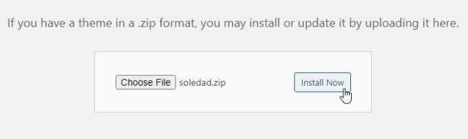 How to Install a Theme on WordPress image 10