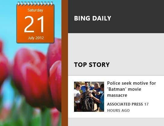 widget and app