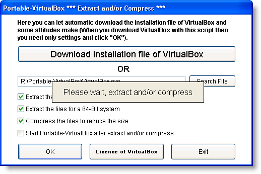 Extracting downloaded file
