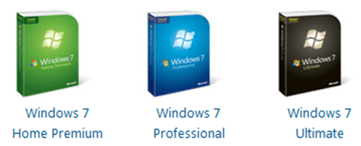 Windows 7 Version Comparison &#8211; Home, Professional, Ultimate image 1