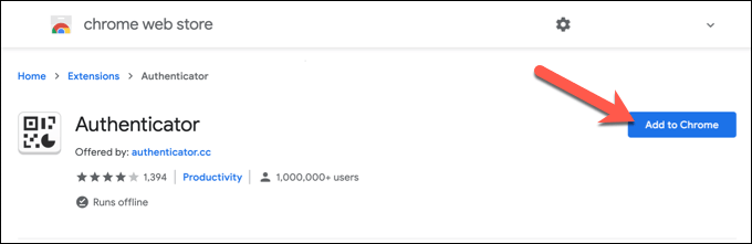 Installing a Two Factor Authentication Extension in Google Chrome image