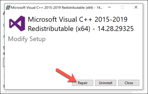 How to Fix a “vcruntime140.Dll Is Missing” Error on Windows 10 image 5