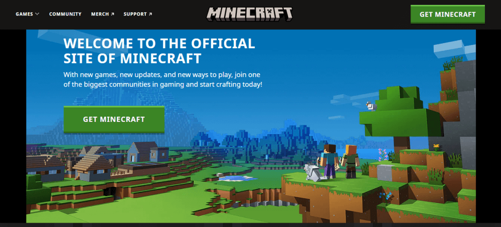 Completion of Minecraft installation.