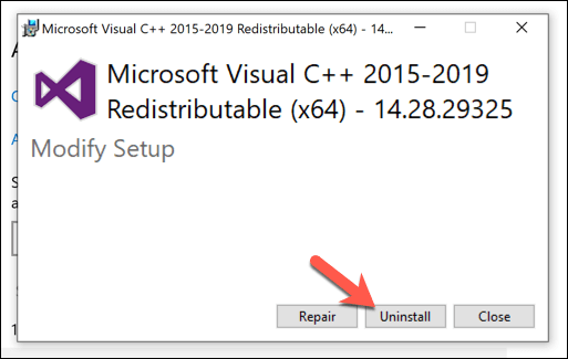 How to Fix a “vcruntime140.Dll Is Missing” Error on Windows 10 image 7