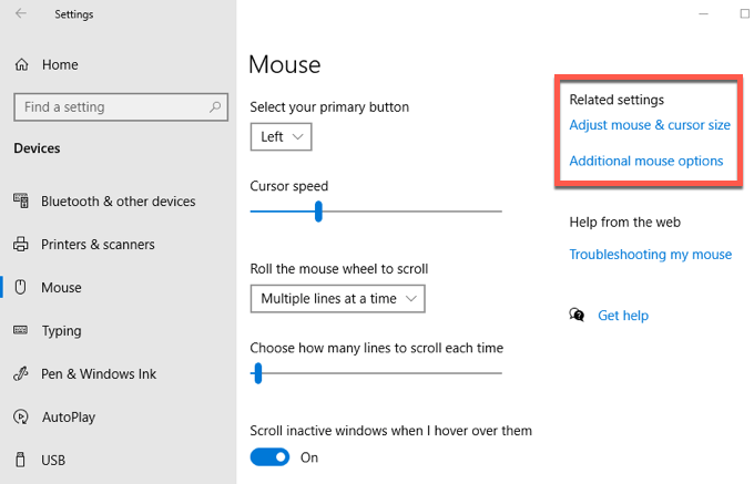 How to Change the Cursor on Windows 10 image 3