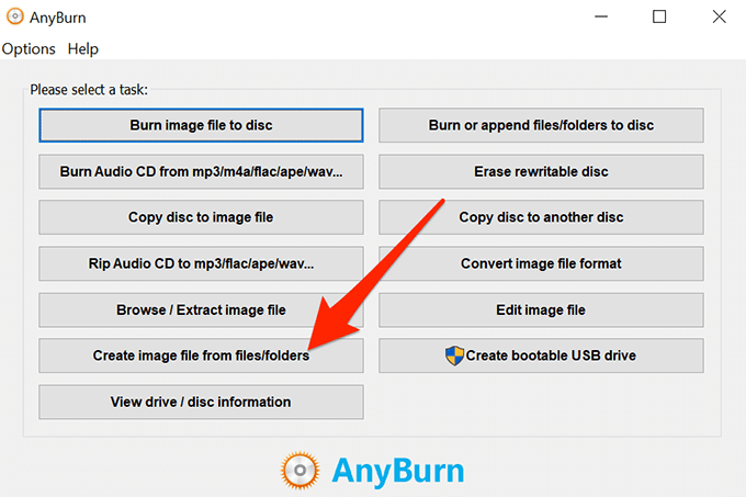 Create an ISO File from a Folder in Windows image 3