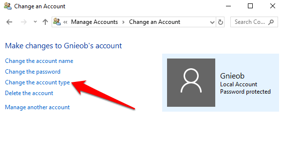How To Change The Administrator On Windows 10 image 9