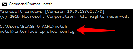Change IP Address and DNS Servers using the Command Prompt image 9