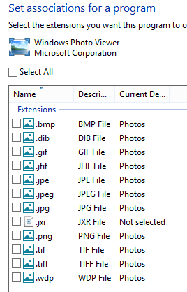 change photo viewer