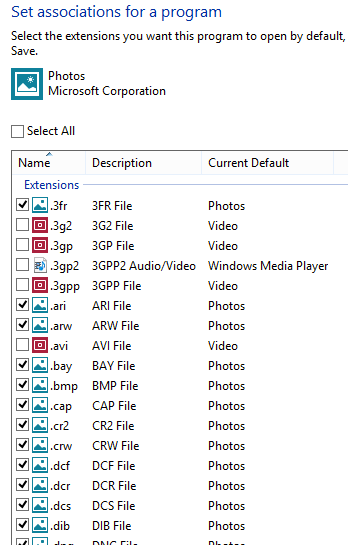 default photo viewer