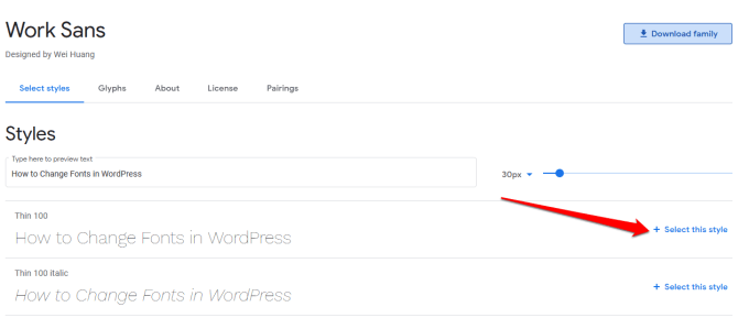 How to Change Fonts in WordPress image 13