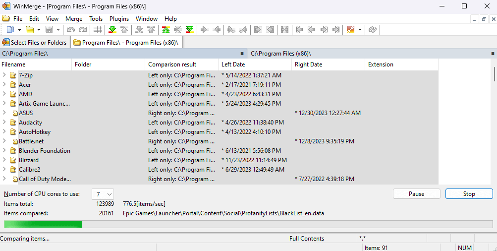 How to Compare Two Folders or Directories in Windows image 11