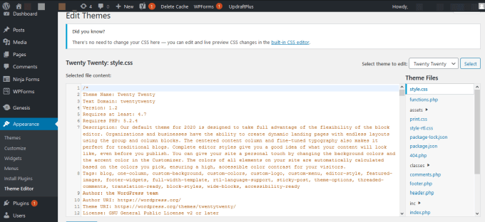 How To Customize a WordPress Theme image 6