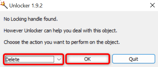 How to Fix a “The Directory Is Not Empty” Error on Windows image 4