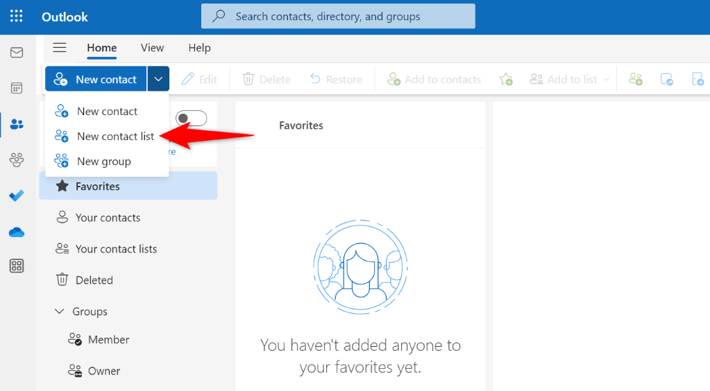How to Make an Email Group in Microsoft Outlook image 2