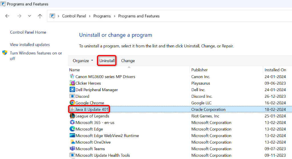 How to Resolve a Java Error 1603 image 6