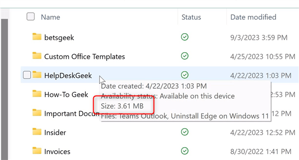 How to View or Show Folder Sizes in Windows image 2