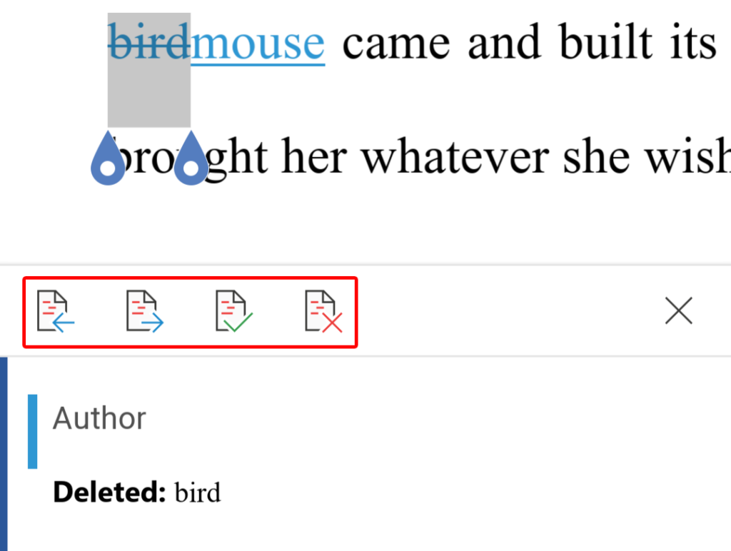 How To Track Changes in the Microsoft Word Android App image 6