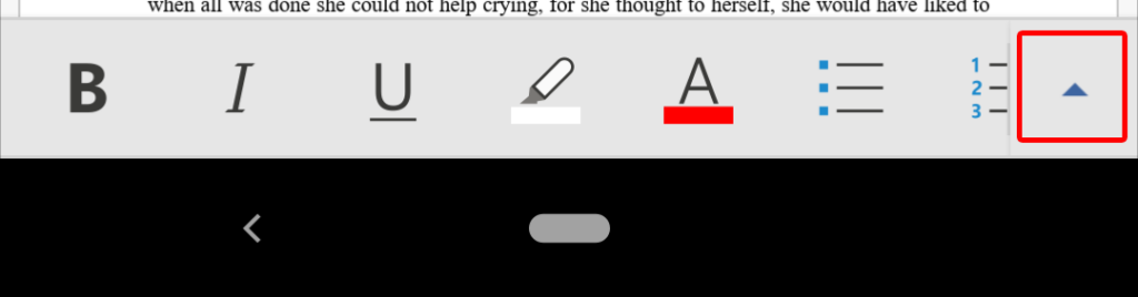 How To Track Changes in the Microsoft Word Android App image