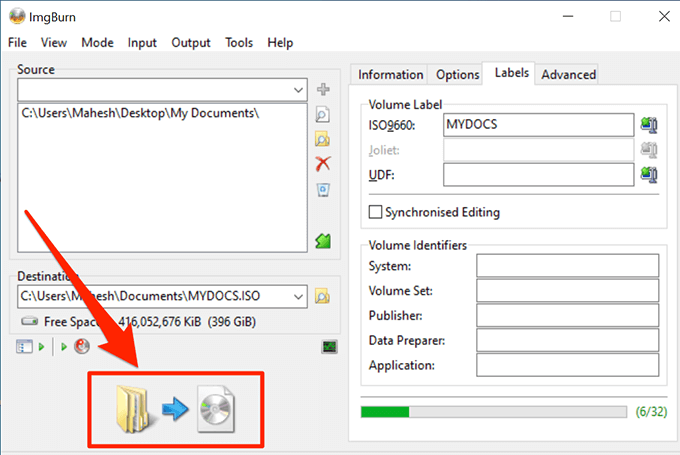 Create an ISO File from a Folder in Windows image 17