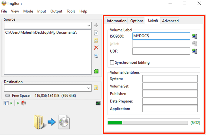 Create an ISO File from a Folder in Windows image 16