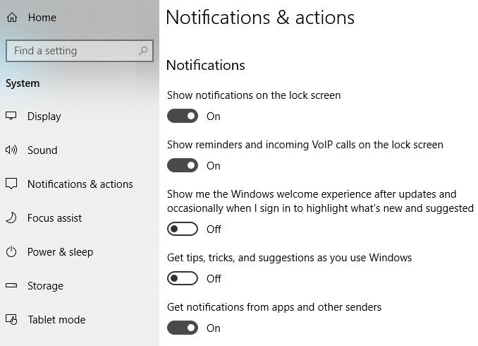Prevent Popup Notifications from Appearing on Your Windows Desktop image 1