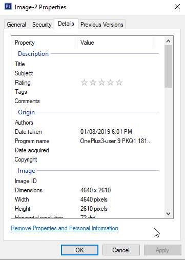 How To Remove EXIF Data From Your Photos image 3