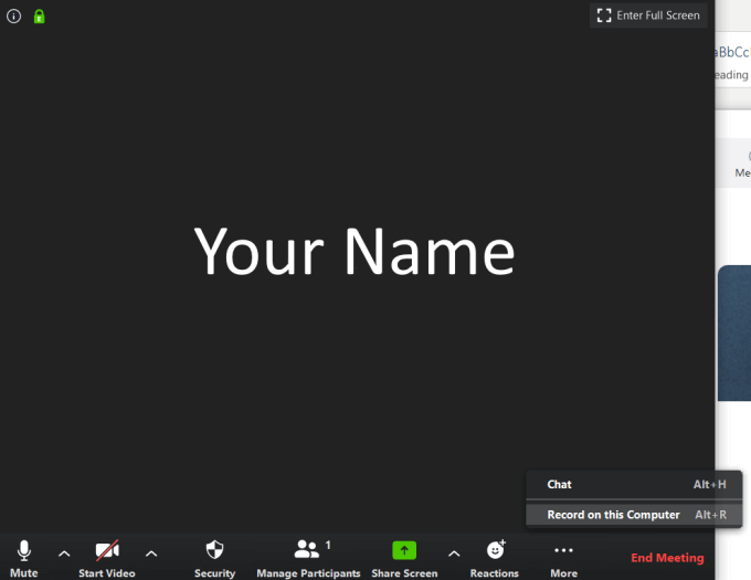 How to Record a Zoom Meeting image 4