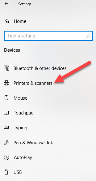 Remove or Uninstall a Printer Driver from Windows 10 image 3