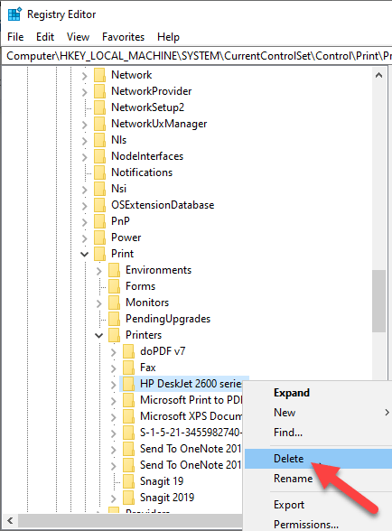 Remove or Uninstall a Printer Driver from Windows 10 image 22