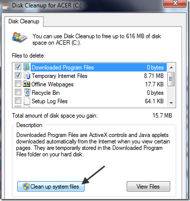 remove window.old folder