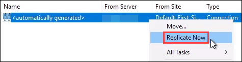 Force Replication Between Two Domain Controllers in Active Directory image 4