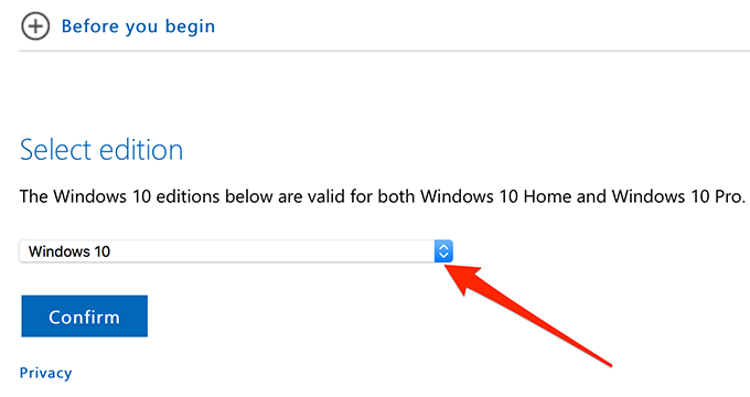 How To Download Windows 10 ISO Without The Media Creation Tool image 3