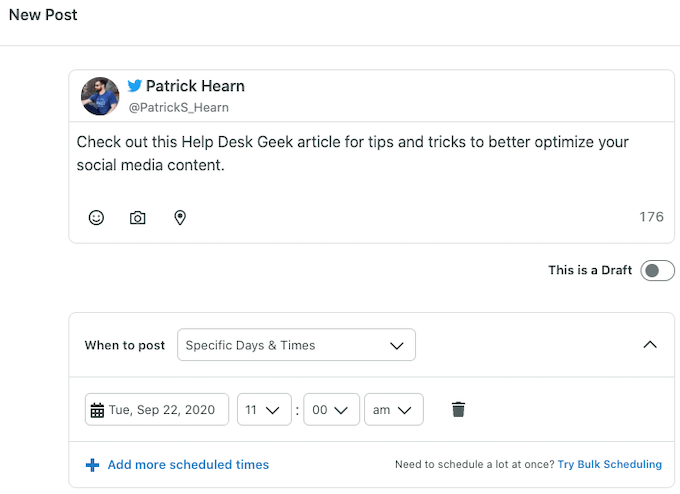 6 Best Apps for Automated Social Media Posting image 5