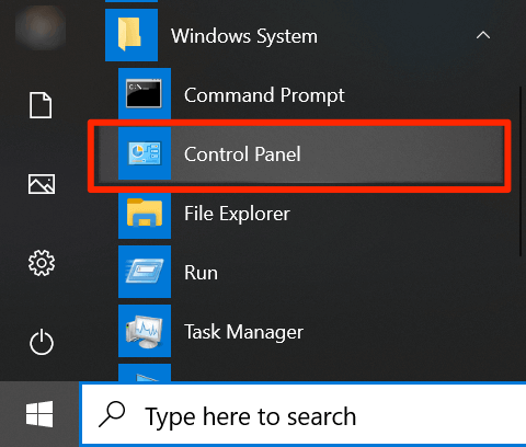11 Ways To Open Control Panel In Windows 10 image 3