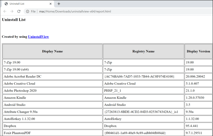 7 Ways To Generate a List of Installed Programs in Windows image 10