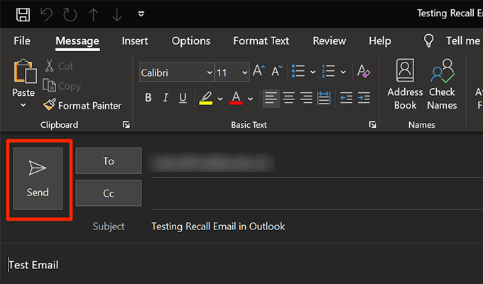 How To Recall An Email In Outlook image 8