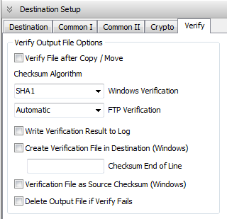 verify files