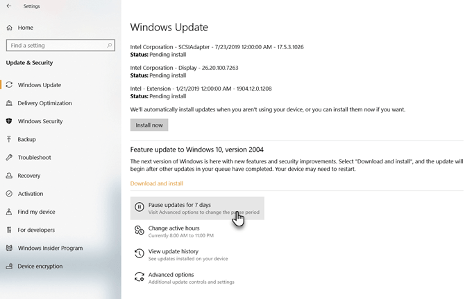 How To Stop a Windows 10 Update image 3