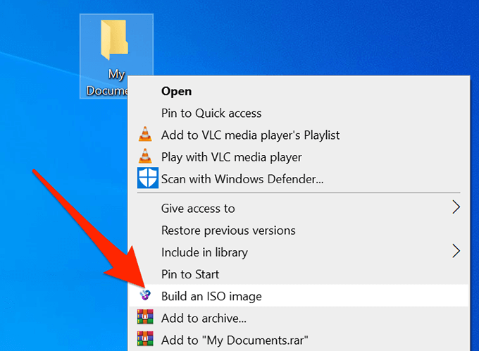 Create an ISO File from a Folder in Windows image 11