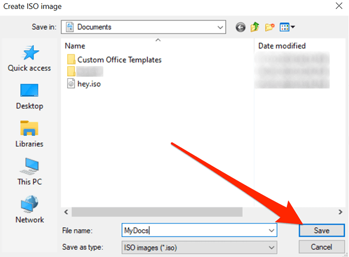 Create an ISO File from a Folder in Windows image 12