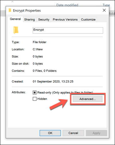 How to Password Protect a Folder in Windows 10 image 3