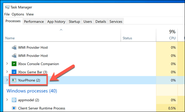What Is Yourphone.Exe in Windows 10 (And Should You Stop It) image 4